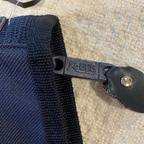 NWT R-Bag navy canvas zipper wallet 5” x 10” in size. - Picture 3 of 5
